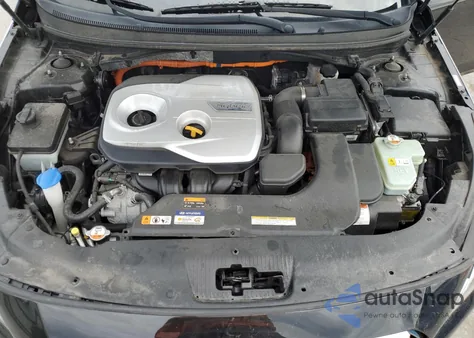 2016 Hyundai Sonata Hybrid from USA, damaged, VIN KMHE24L1XGA038010